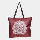 Maroon Fabric-Nylon Bag, , small image number null