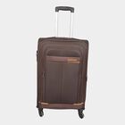 4-Wheel 2 Tone Fabric Soft Case Trolley, Medium, , small image number null