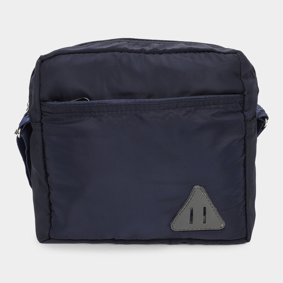 Blue Nylon/Polyester Utility Bag, , large