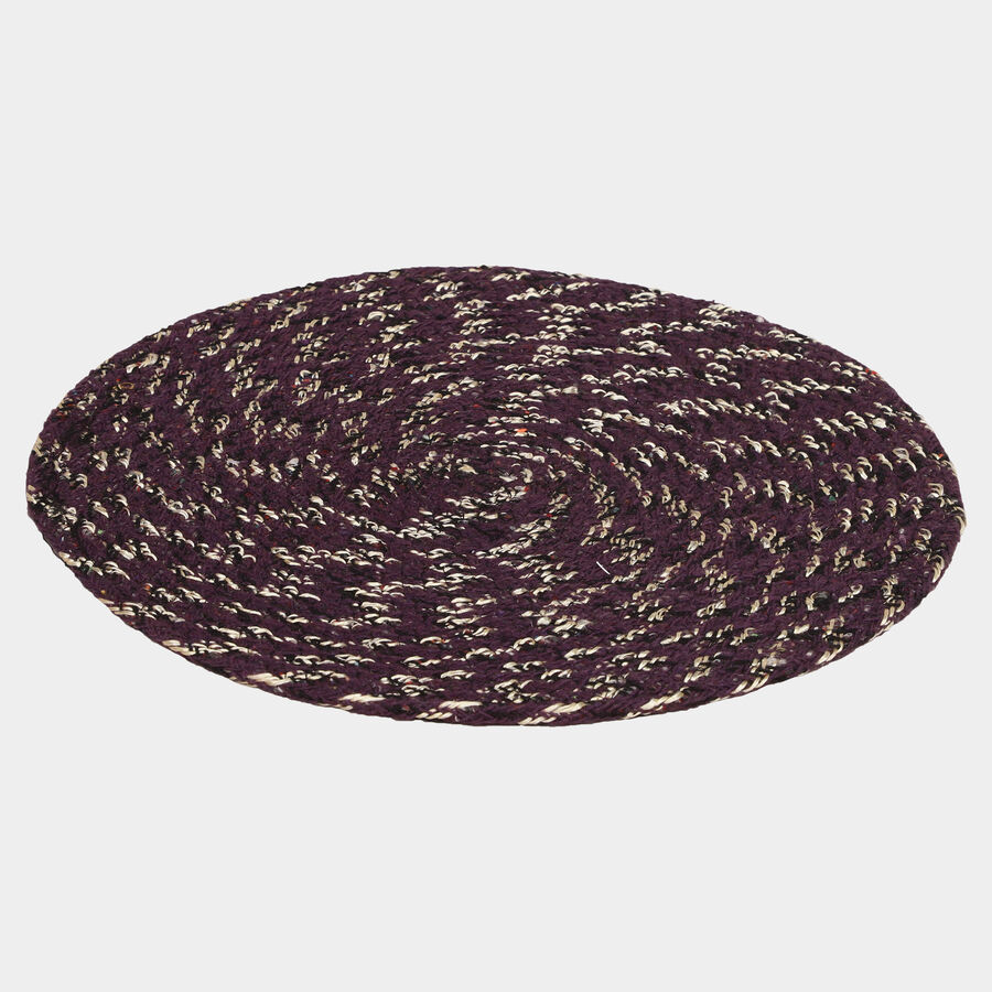 Wine Polyester Cotton Door Mat, , large image number null