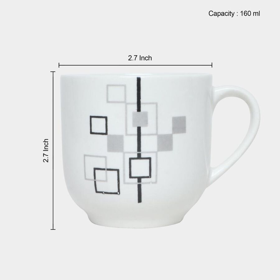 150 ml Bone China Mug, Set of 6, , large image number null