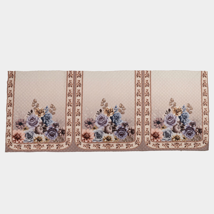 Beige Polyester Sofa Cover, , large