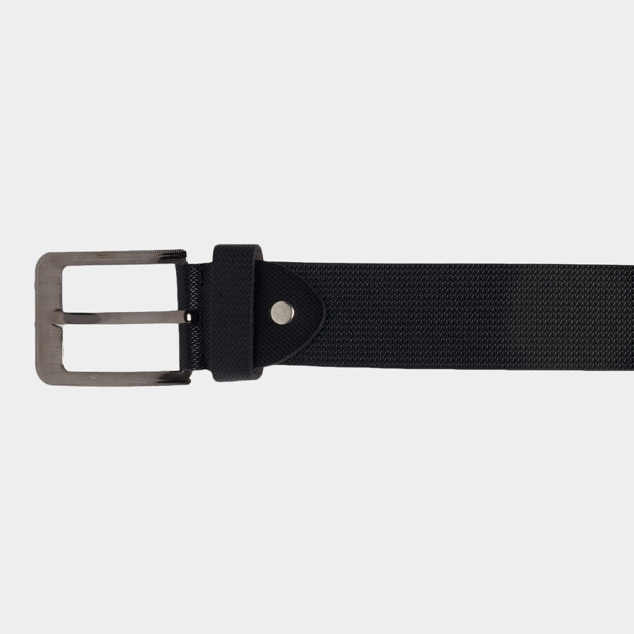Men's Polyurethane Casual Belt, Size 36, Textured, , large image number null