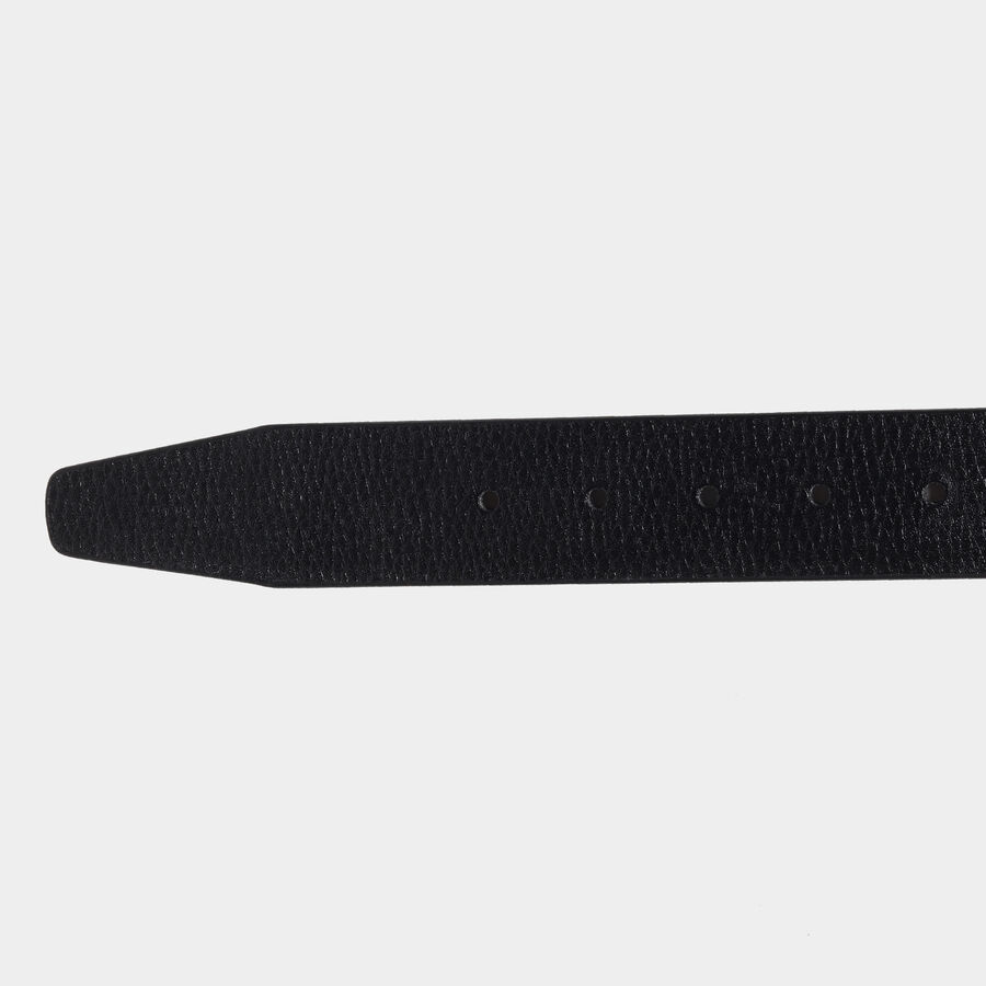 Men Casual Black Belt (32 in.), , large image number null