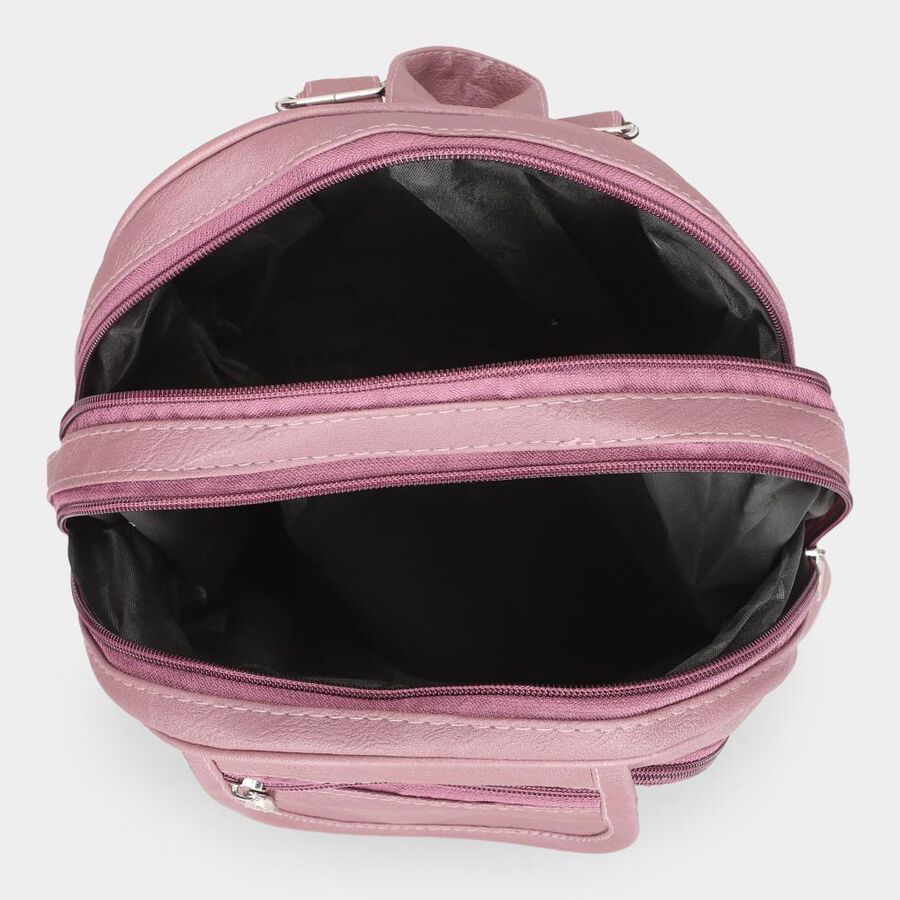 Women's Pu Backpack, , large image number null