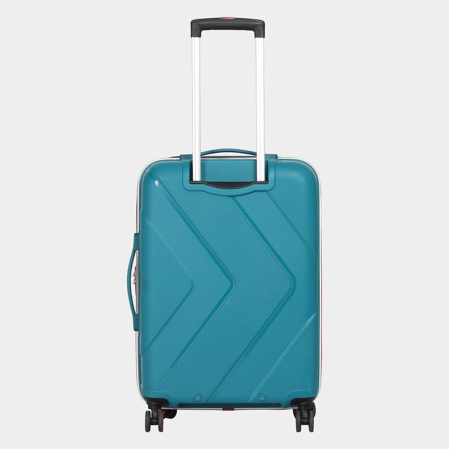 4-Wheel Blue Hard Case Trolley, , large image number null