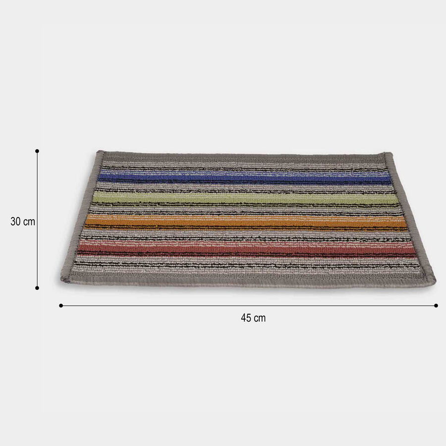 7ft. Grey Polypropylene Door Mat, , large image number null