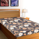 Grey Microfiber Single Bedsheet, , small image number null