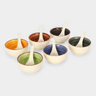 300ml White Stoneware Gift Set Of 6Pcs, , small