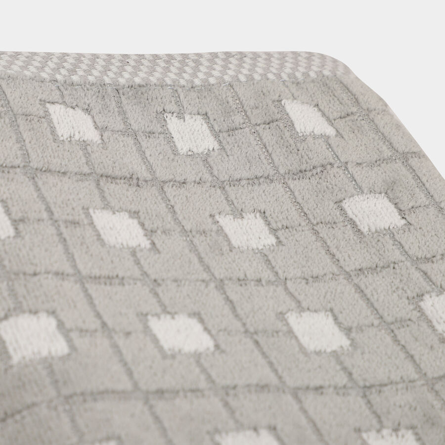 Grey Cotton Bath Towel, , large image number null