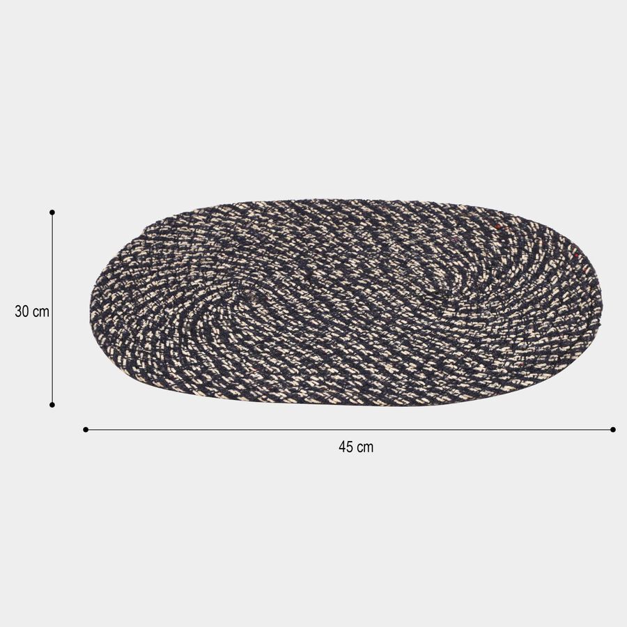 Blue Polyester Door Mat, , large image number null