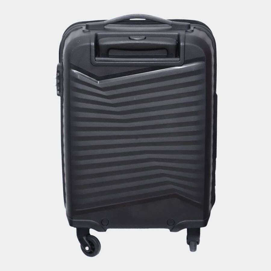 4-Wheel Black PVC Matee Hard Case Trolley, Small + Medium + Large, , large image number null
