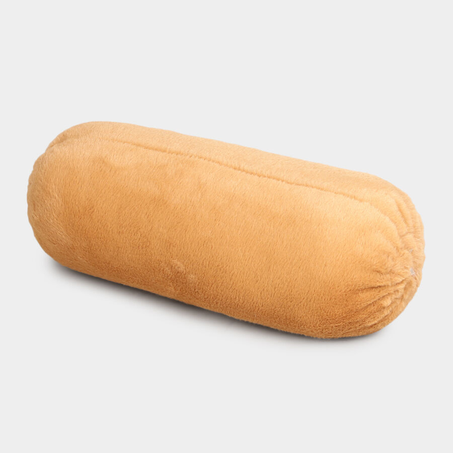 Brown Microfibre Bolster, , large image number null