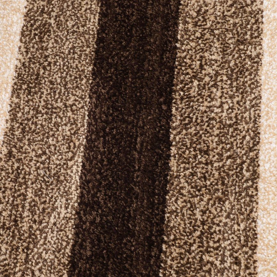 Brown Polyester Bedside Runner, , large image number null