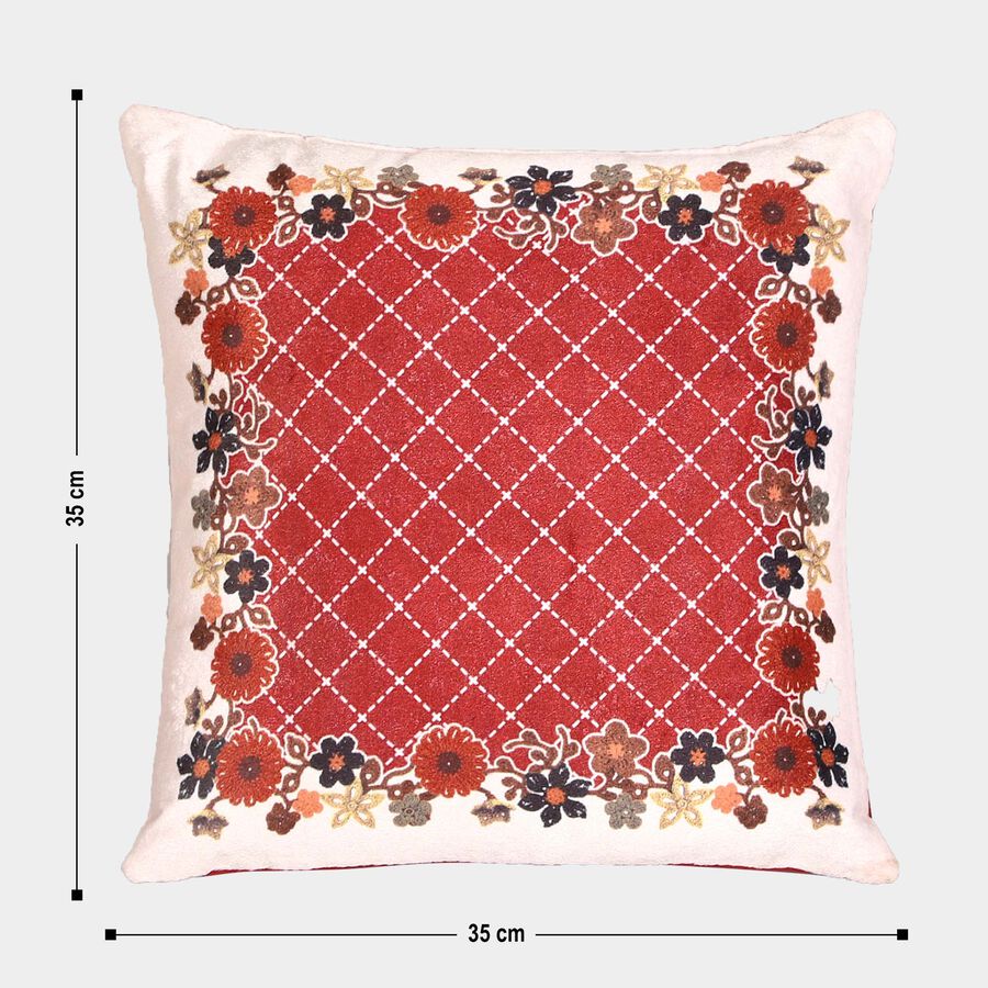 Red Microfiber Cushion, , large image number null