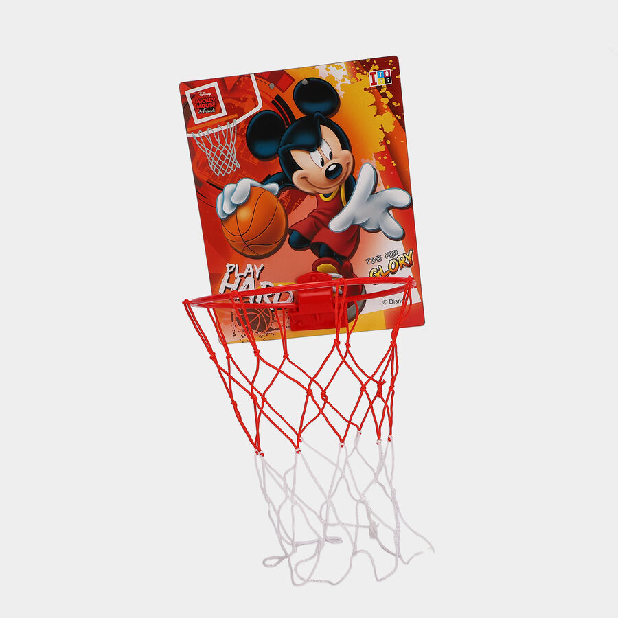 Kid's Disney Mickey Mouse Basketball Hoop with Ball, , large
