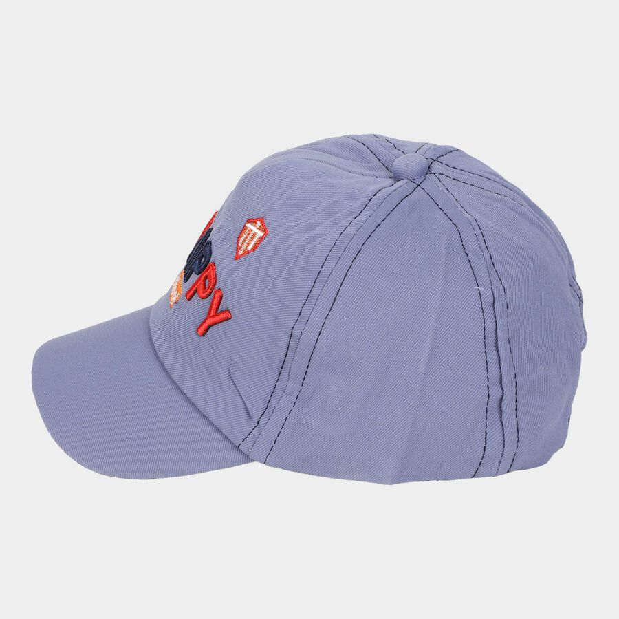 Kids' Blue Canvas Cap, , large image number null