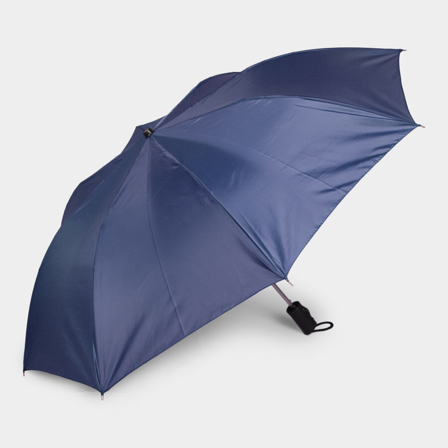 Navy Blue Nylon/Polyester Umbrella, , large image number null