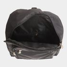 Women's Black Fabric Backpack, , small image number null