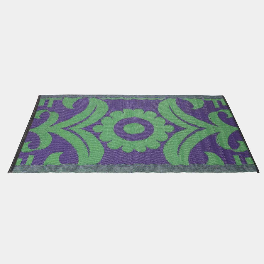 Dark Green PVC Floor Mat (Reversible), , large image number null