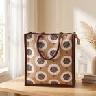 Brown JuteLunch Bag, , small