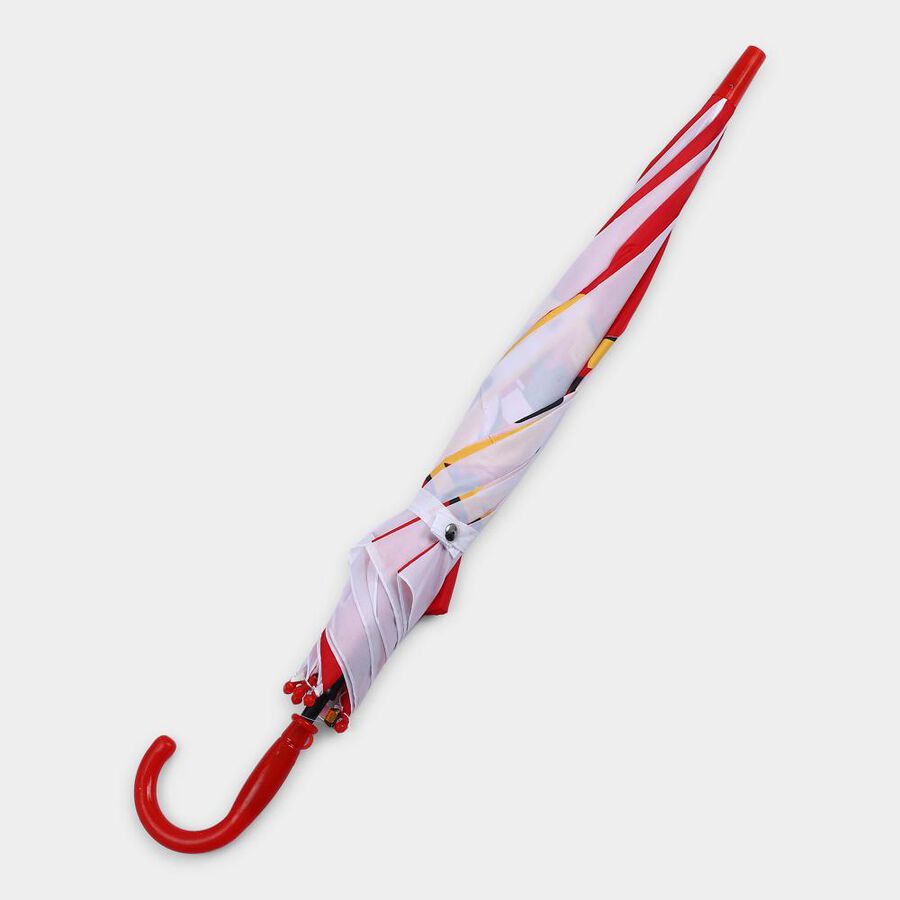 Kid's Red Polyester Umbrella, , large