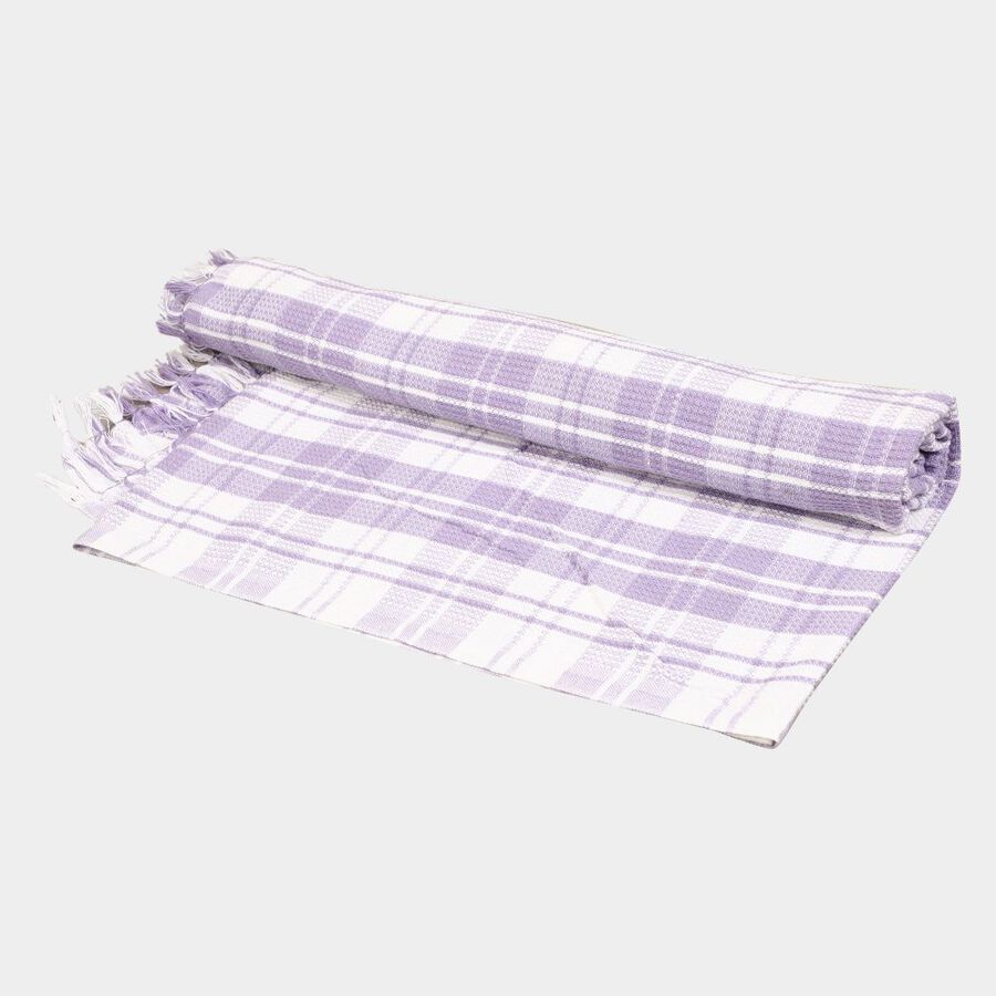 220 GSM Lilac Cotton Blend Bath Towel, , large image number null