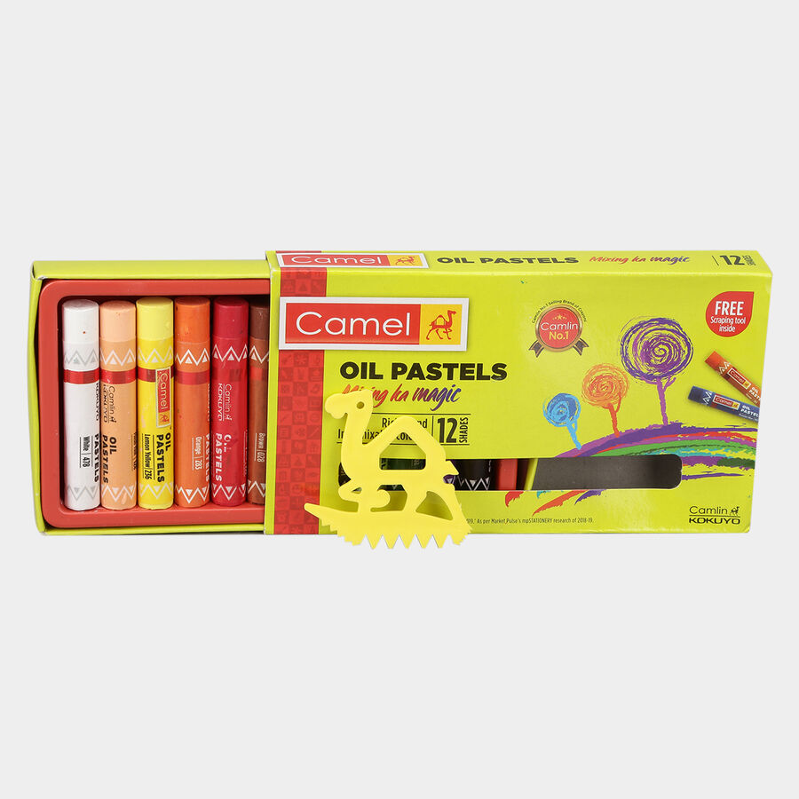 Camel Oil Pastels - 12 Shades at Rs 35/pack, New Item in Mumbai