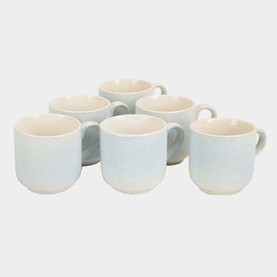 120 ml Stoneware Cup, Set of 6, , large image number null
