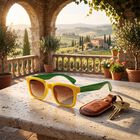Kid's Brown Plastic Sunglasses, , small