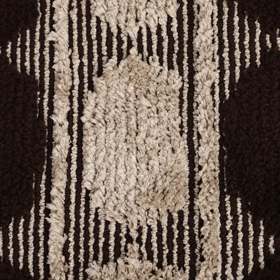Anti-Skid Brown Polyester Door Mat, , large image number null