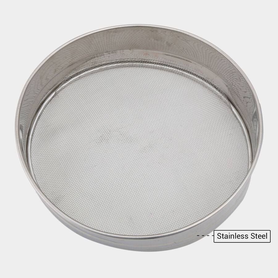 Stainless Steel Atta Strainer, , large image number null