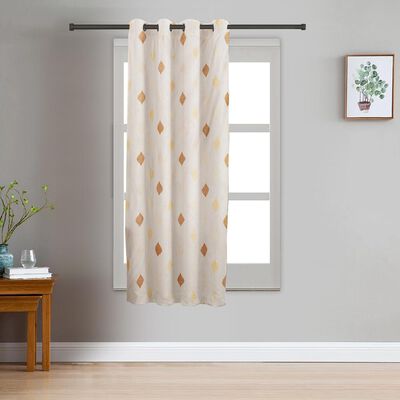 5ft. Beige Window Curtain