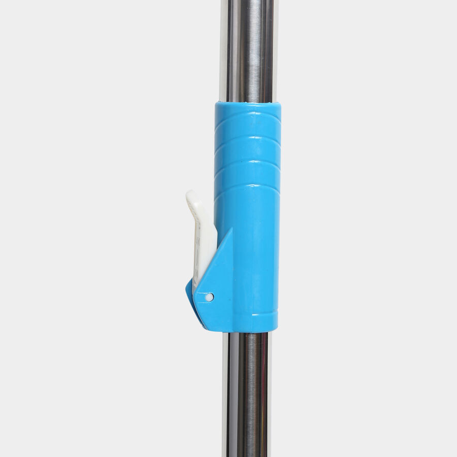 Stainless Steel Spin Mop Stick With Microfiber Refill, , large image number null