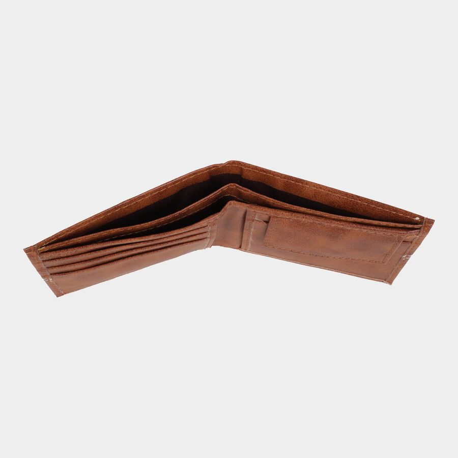 Men's Brown Polyurethane Wallet, , large image number null