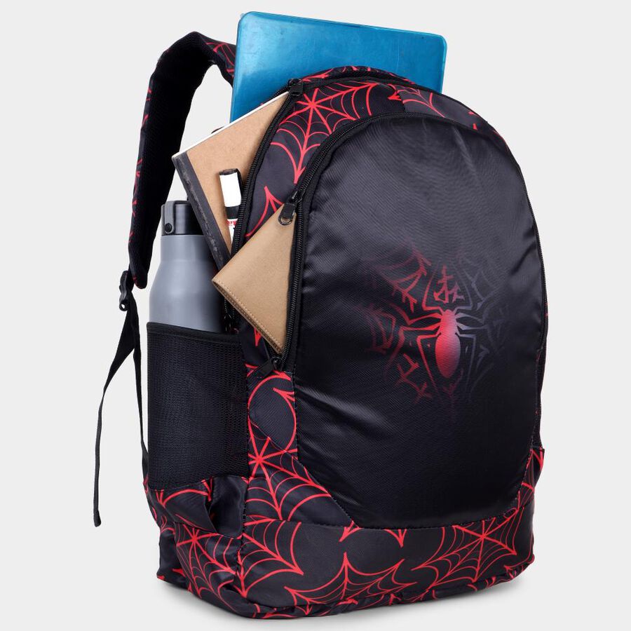 Black, Red Backpack with Laptop Sleeve, 35 L(Approx), , large image number null
