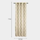 7ft. Grey Polyester Curtain, , small