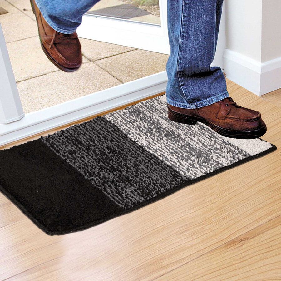 Anti-Skid Multicolour Polyester Door Mat, , large image number null