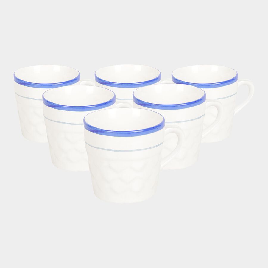 120 ml Stoneware Cup, Set of 6, , large image number null
