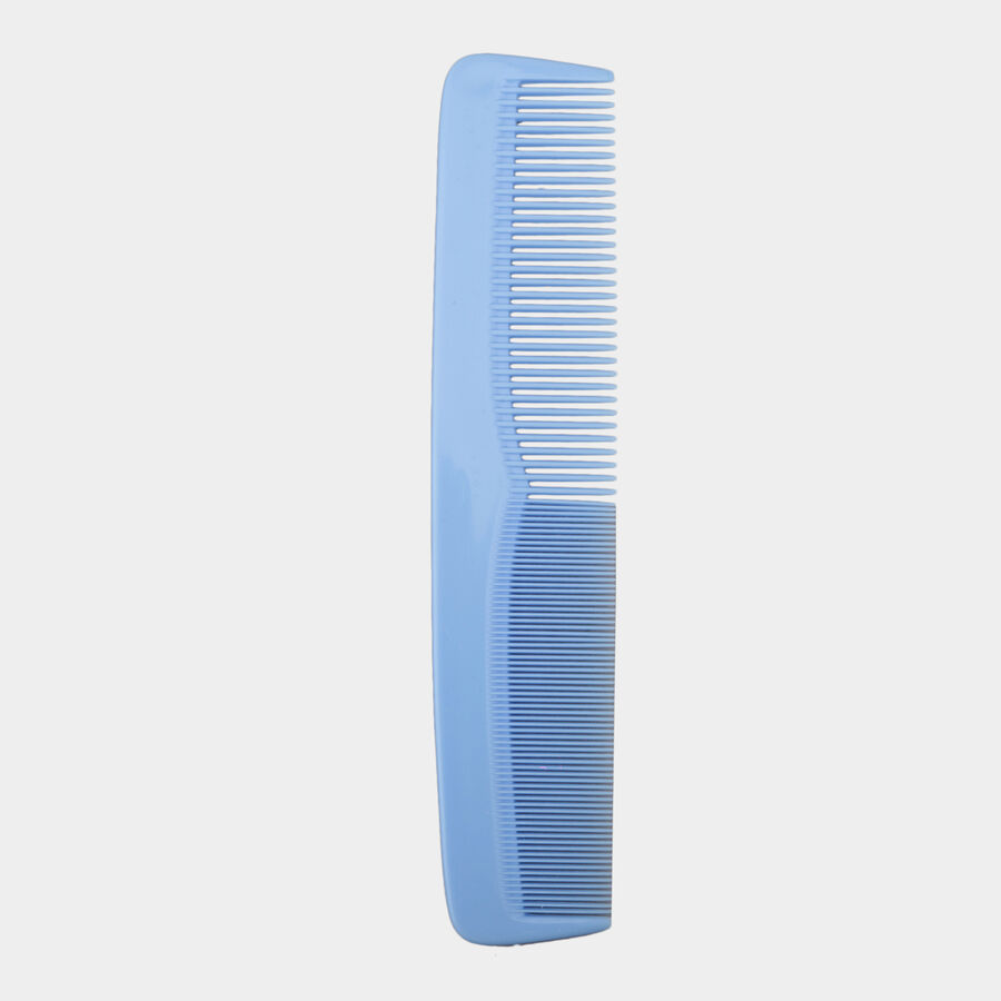 Plastic Hair Comb - Set of 3 - Color or Design May Vary, , large image number null