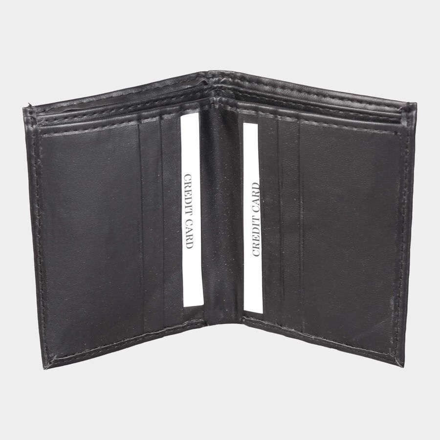 Men's Bi Fold Wallet, Polyurethane, , large image number null
