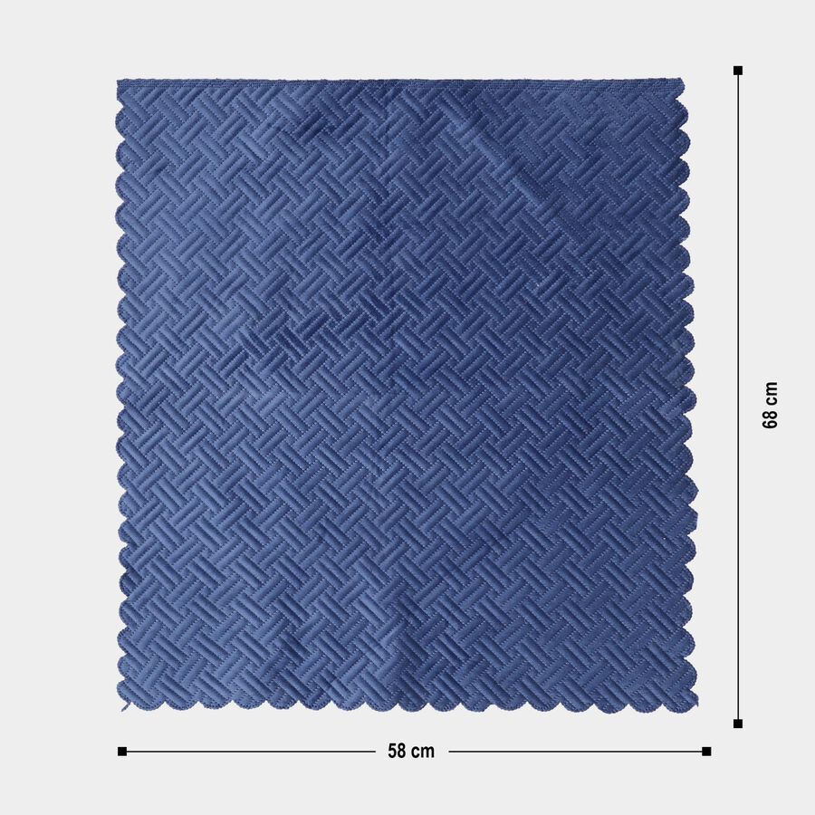 Blue Microfiber Sofa Cover, , large image number null