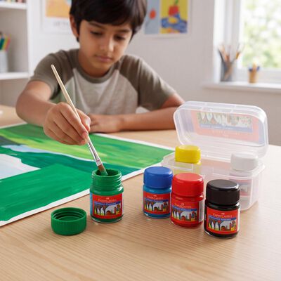 Faber-Castell 6 Poster Colours Set