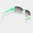 Women's Gradient Plastic Rectangle Sunglasses, , small image number null