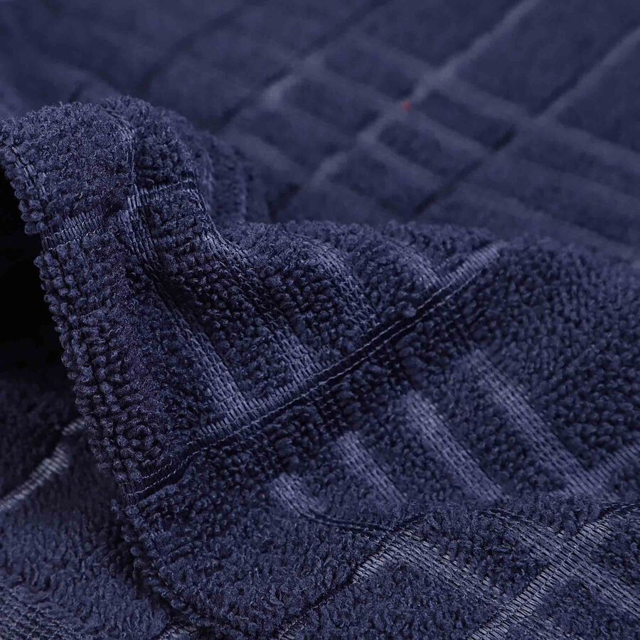 210 GSM Navy Blue Microfiber Bath Towel, , large image number null