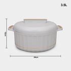 3.5L Plastic & Steel Casserole, , small