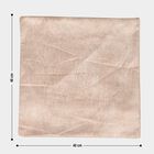 Beige Polyester Cushion Cover, , small image number null