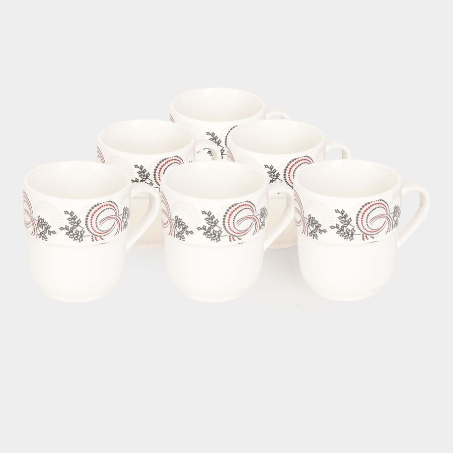 120ml Stoneware Cup, Set of 6, , large image number null