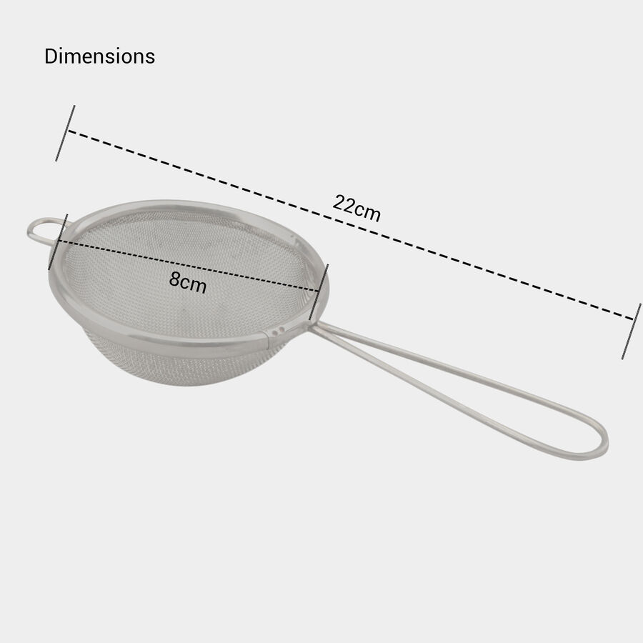 Stainless Steel Tea Strainer With Wire Handle, , large image number null