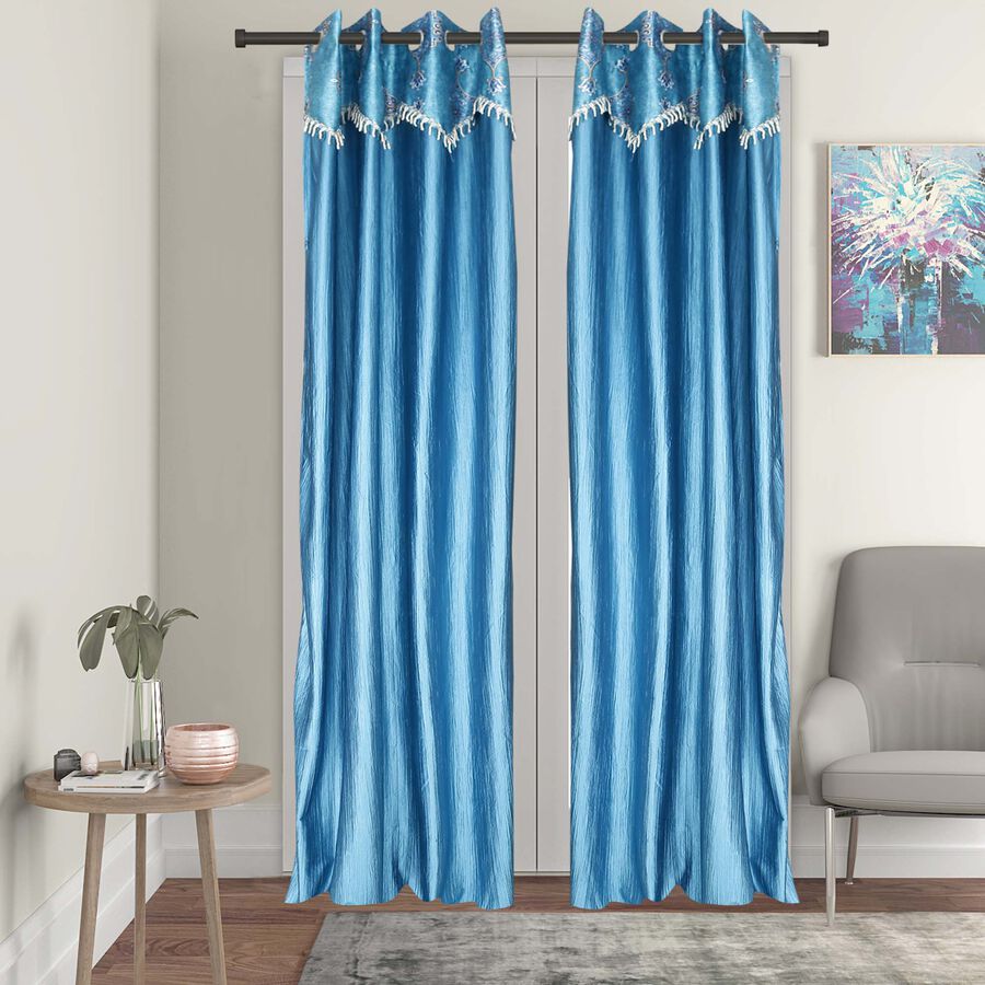 9 ft. Printed Curtain, , large image number null